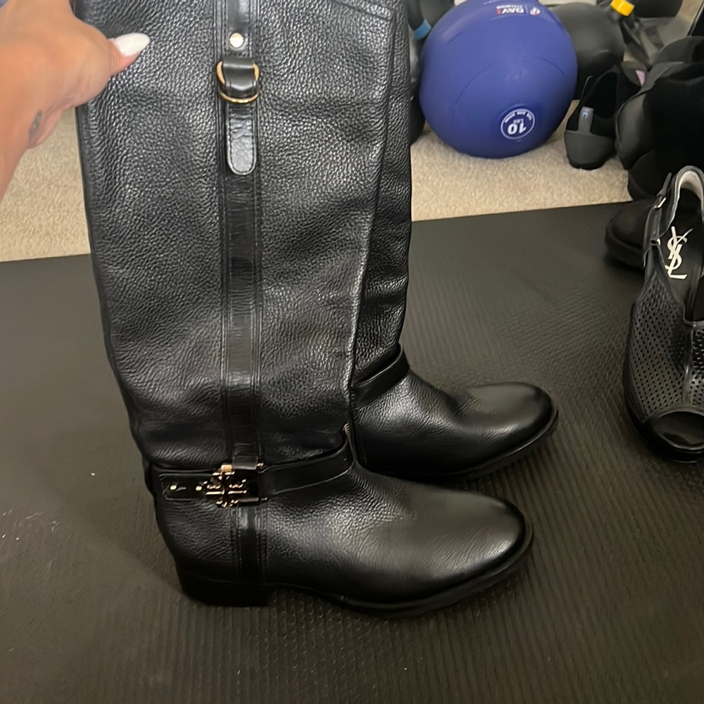Tory Burch never worn riding boots